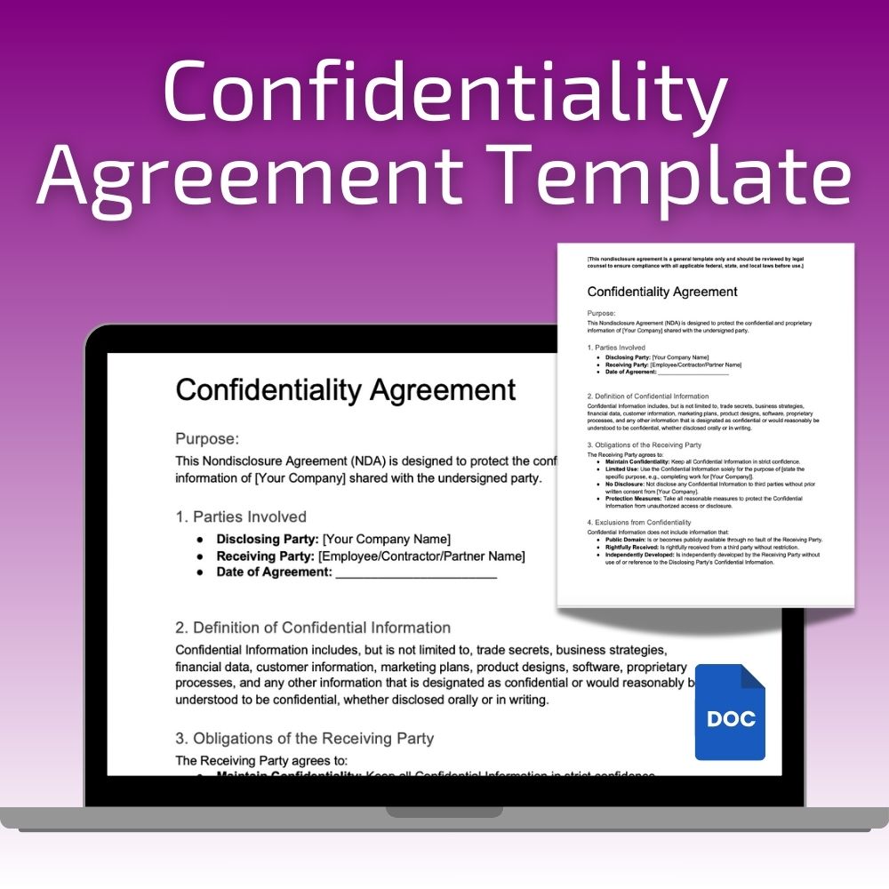 Non-Disclosure Agreement (NDA) Template