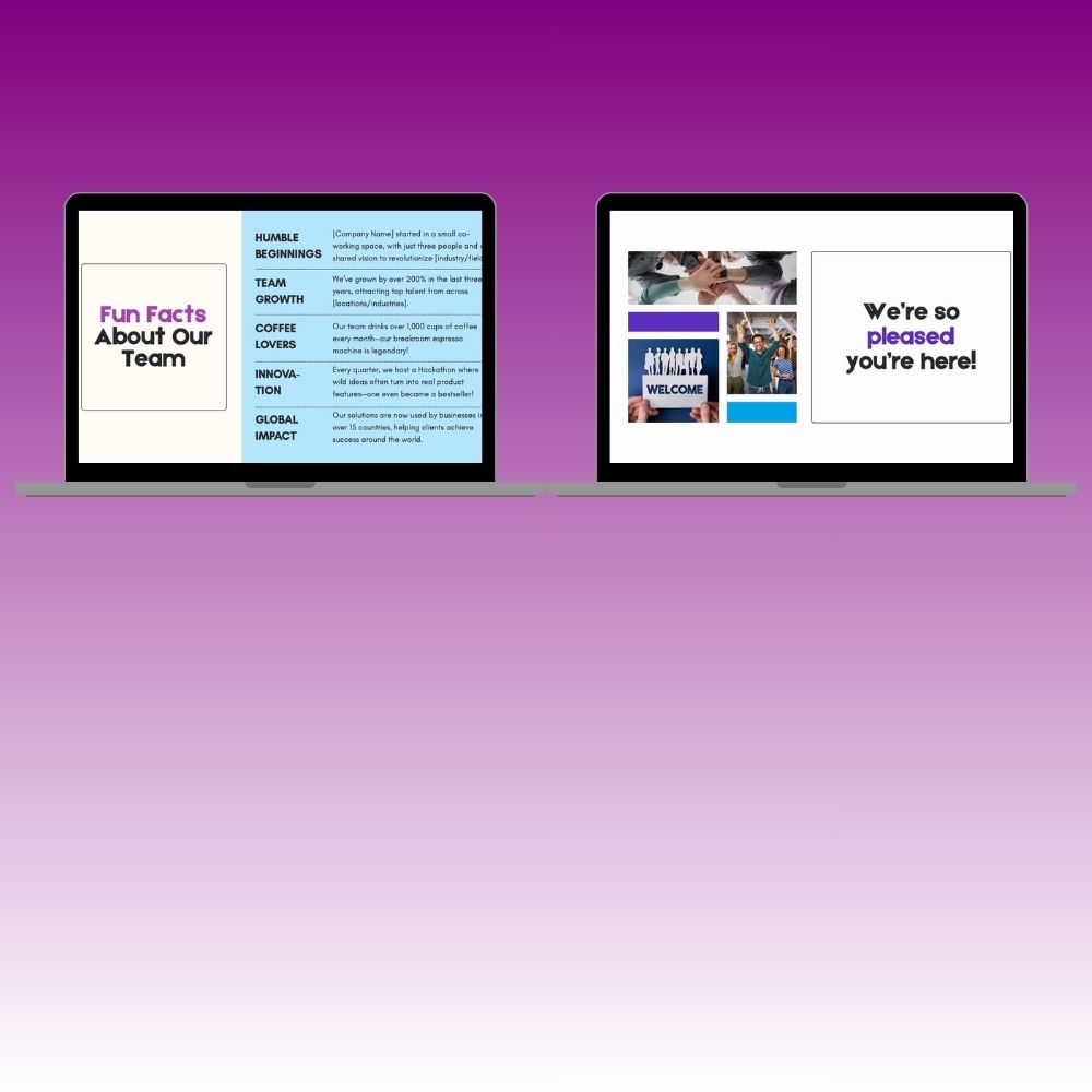 powerpoint template for company