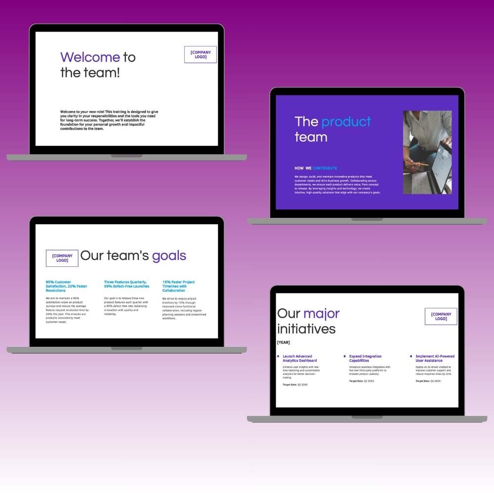 editable powerpoint for new hire training sample