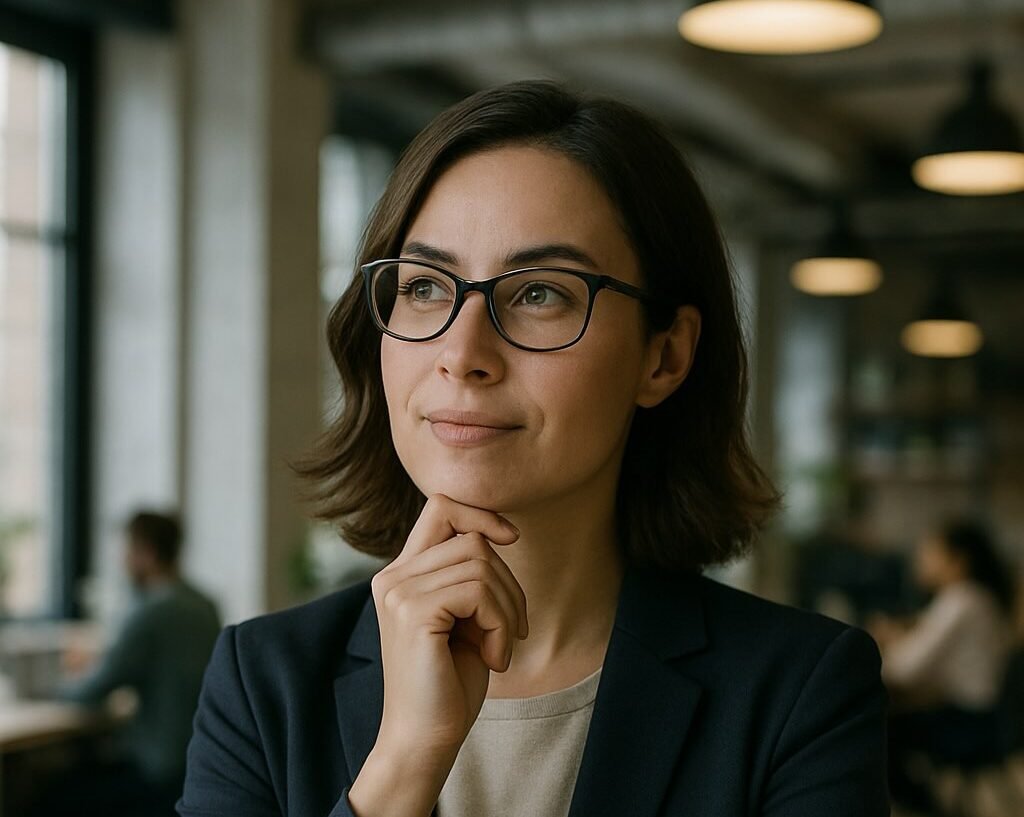 An HR manager thinking about compliance such as employee classification