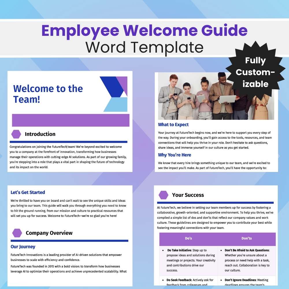 the best small business onboarding kit sample