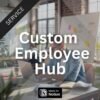 build a custom employee hub cover