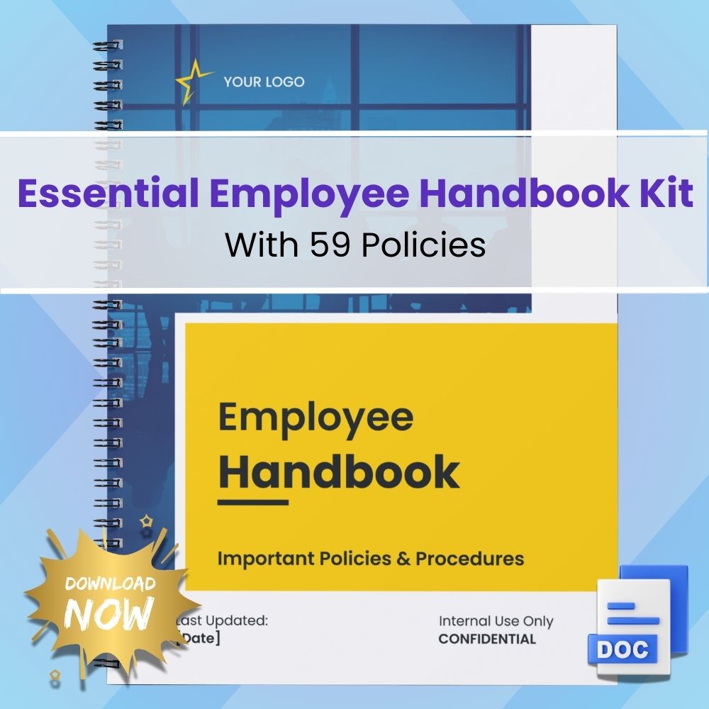 Complete employee handbook template for small businesses