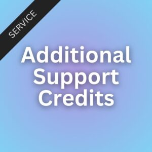 Additional Support Credits